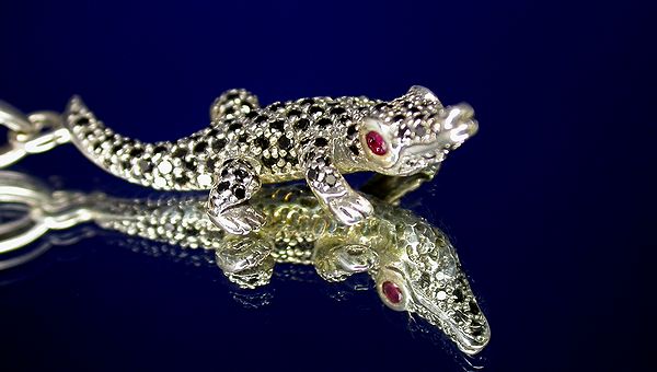 エス・コニシ PENDANT COLLECTION ワニ ペンダント トップ ネックレス①②③④⑤